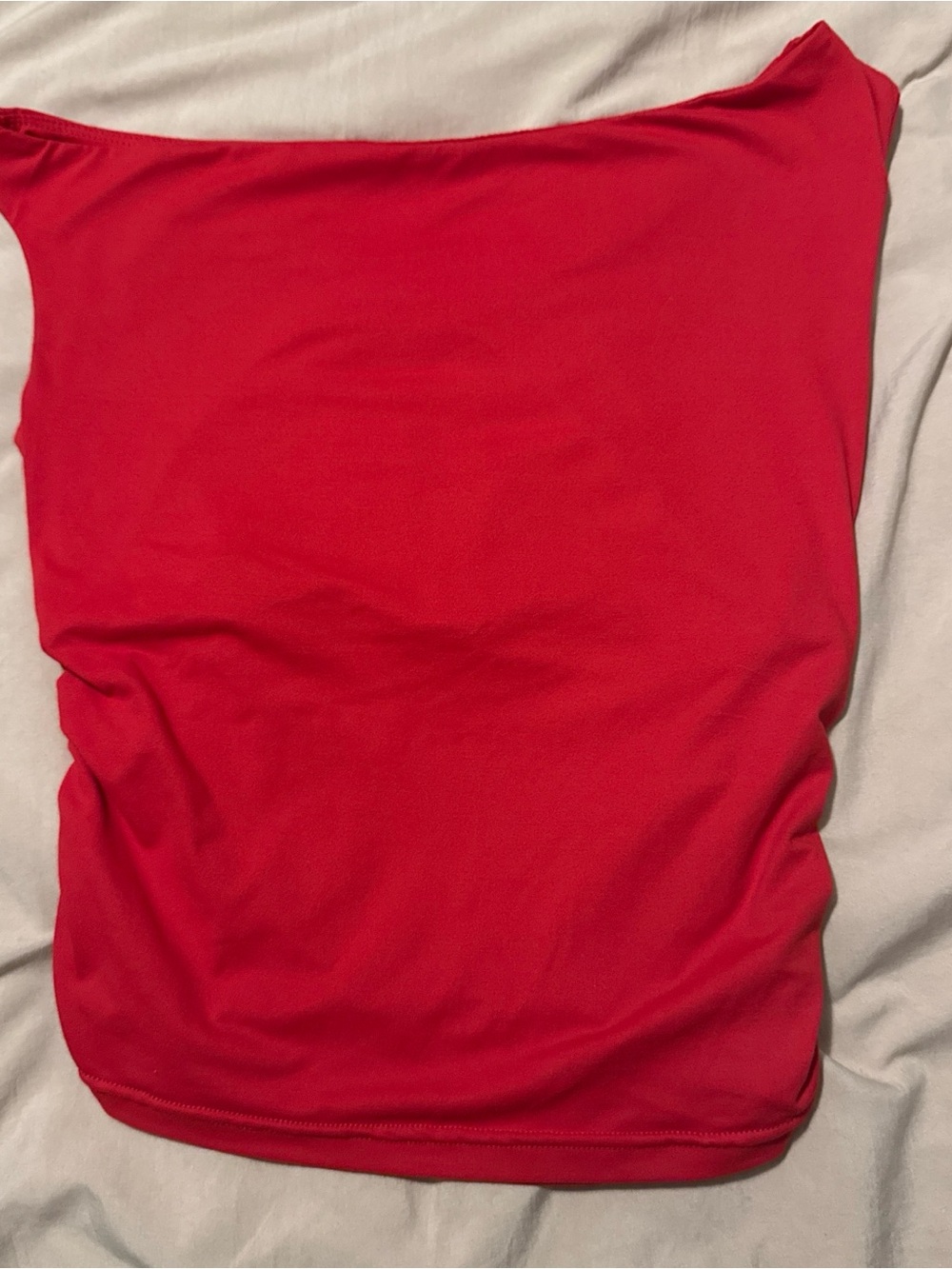 Women’s Red Strapless Tube Top